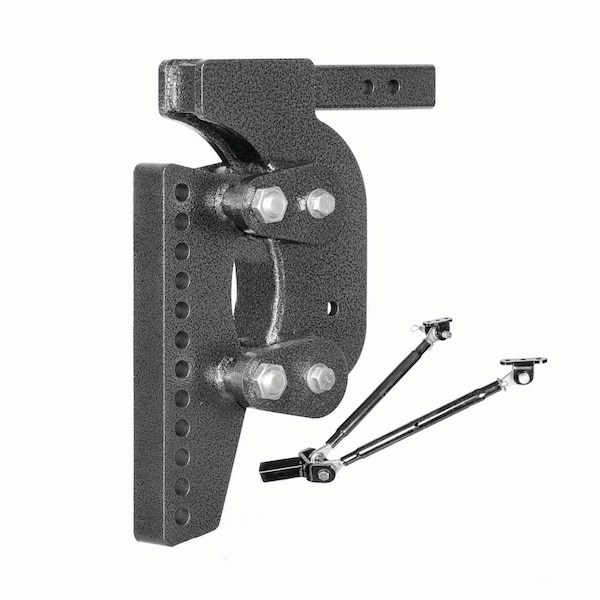 Torsion Flex 2" Shank W/ 2" Bar Drop Weight Distribution & Stabilizer